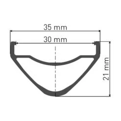 Ruedas A La Carta CW Ebike DT Swiss H Con Hope Pro 4 - Endubikes -Accesorios para bicicletas Ventas DT Swiss HX 531 Perfil 3
