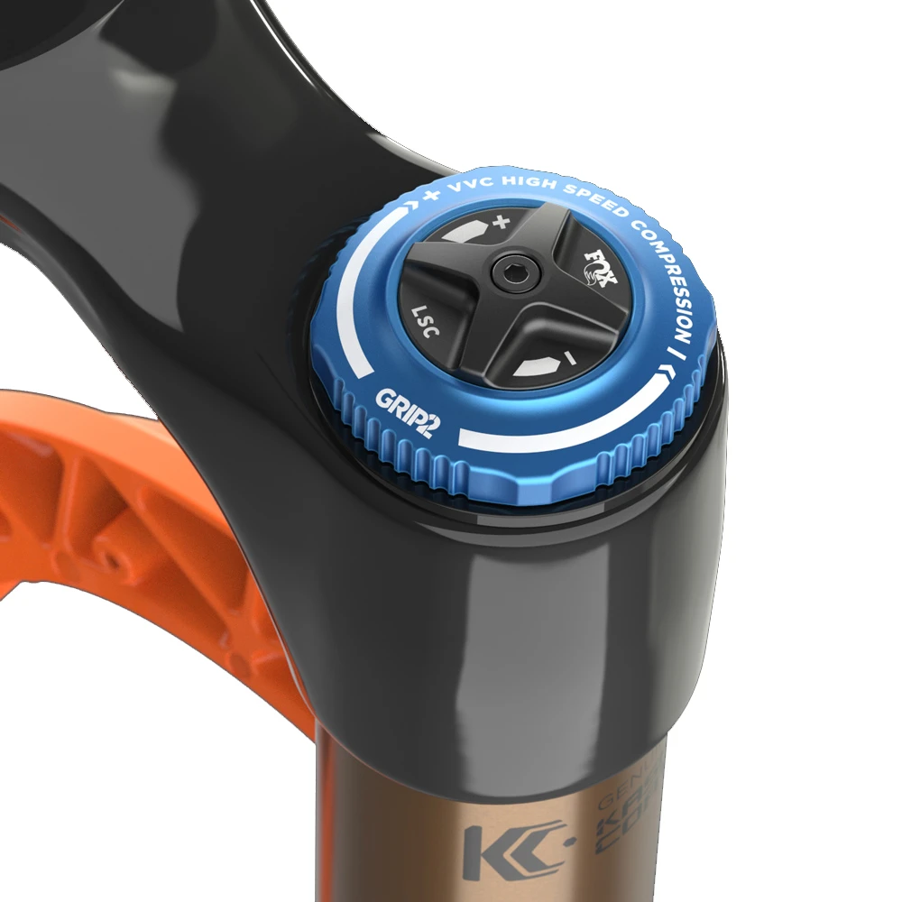 FOX 34 Factory Grip2 Orange 2023 - Endubikes 2 FOX 34 Factory Grip2 Orange 2023 - Endubikes - Imagen 2