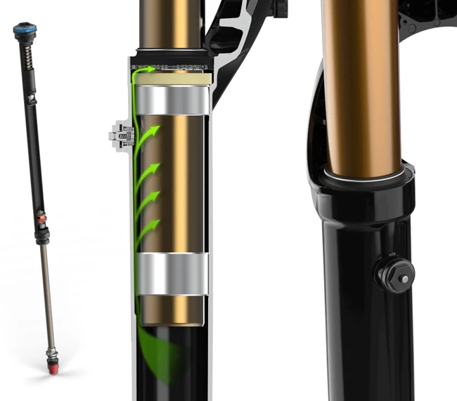 FOX 36 Ebike Factory Grip2 Black 2022 - Endubikes 4 FOX 36 Ebike Factory Grip2 Black 2022 - Endubikes - Imagen 4