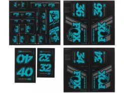 Kit De Pegatinas FOX RACING SHOX HERITAGE 2019 Horquilla/Amortiguador - Endubikes