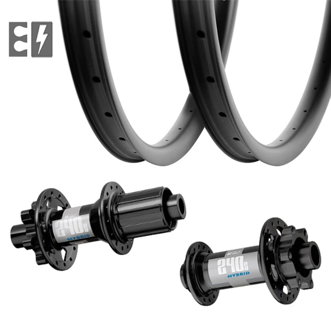 Ruedas A La Carta CW Carbono Ebike DH Con DT Swiss 240 Hybrid - Endubikes 1 Ruedas A La Carta CW Carbono Ebike DH Con DT Swiss 240 Hybrid - Endubikes