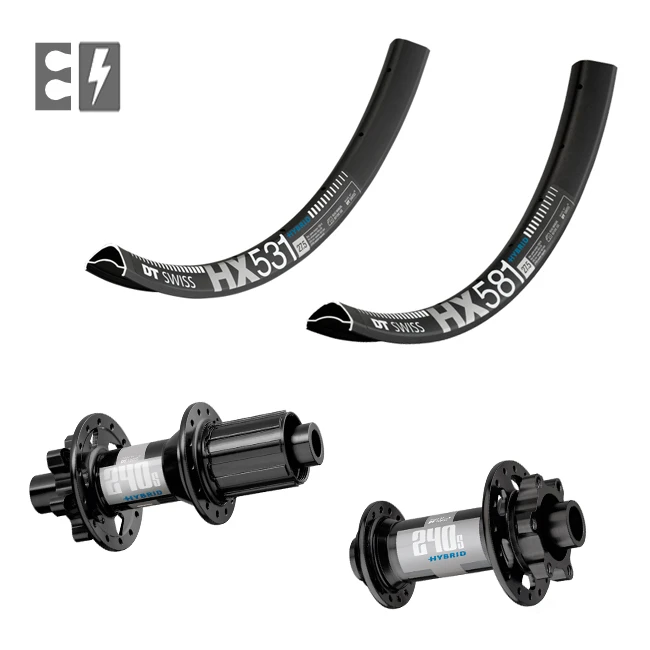 Ruedas A La Carta CW Ebike DT Swiss HX Con DT Swiss 240 Hybrid - Endubikes 1 Ruedas A La Carta CW Ebike DT Swiss HX Con DT Swiss 240 Hybrid - Endubikes